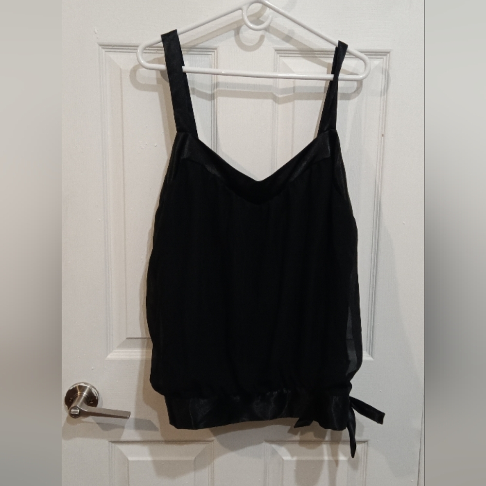 Mossimo Chic Black Camisole Top